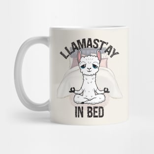 Llamast'ay In Bed Funny Llama Mug